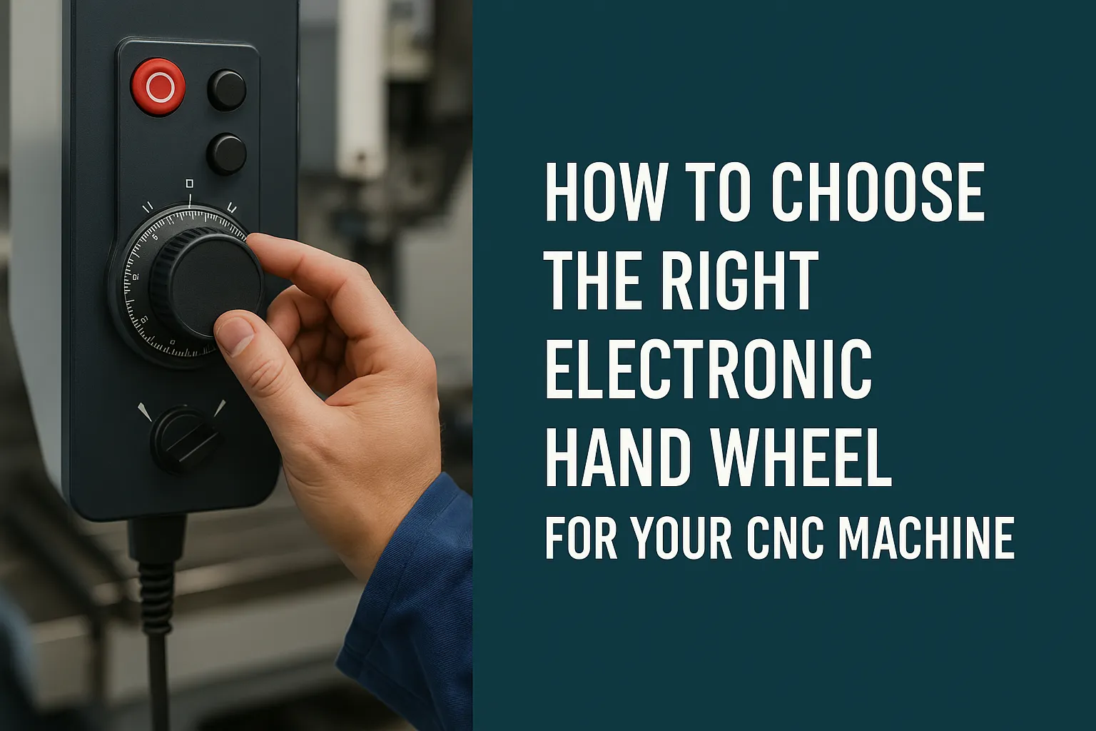 How to Choose the Right Electronic Hand Wheel